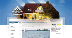 Desktop Screenshot of hotel-schneevoigt.de